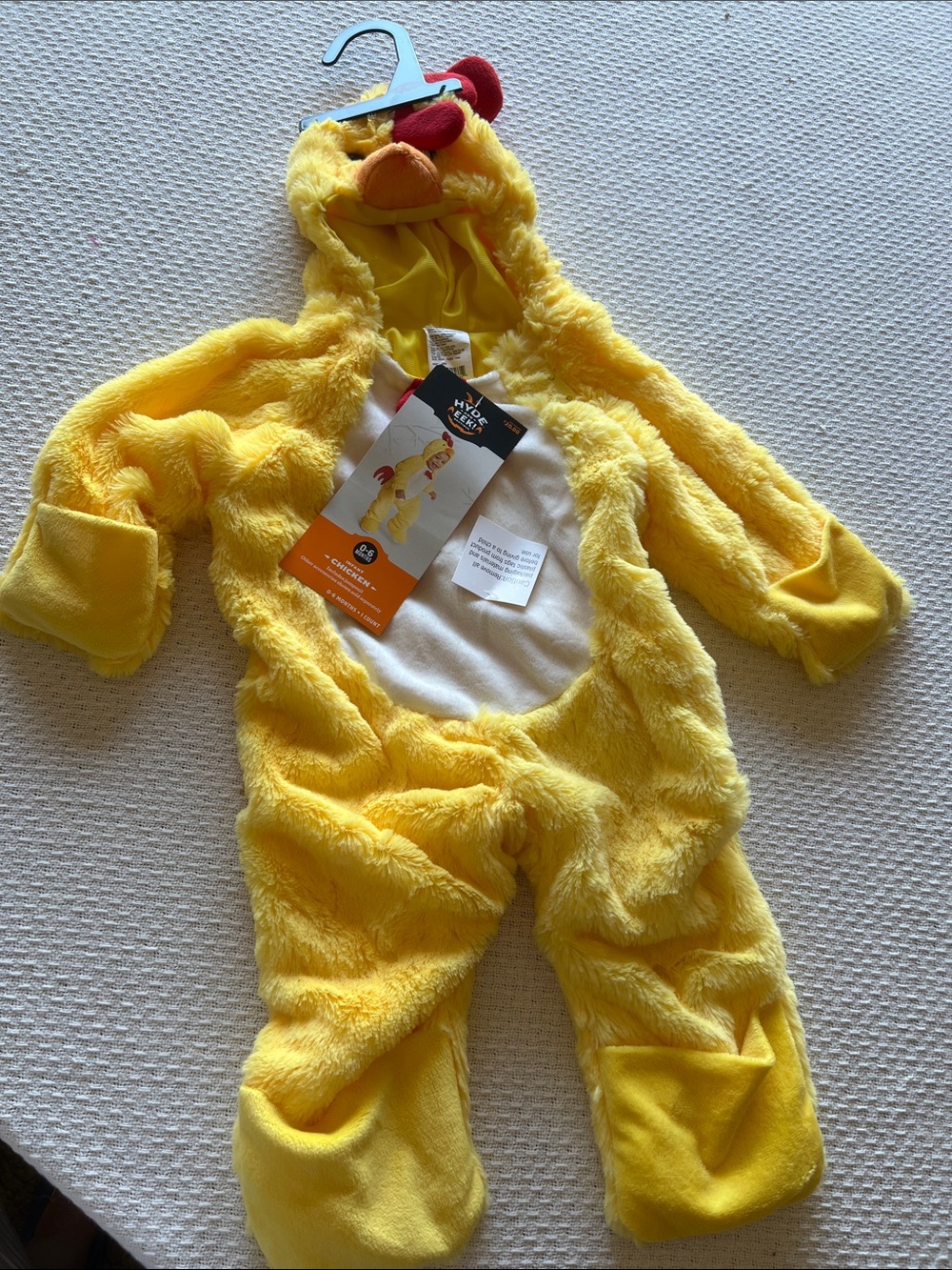 Target Yellow Plush Chick Costume with Hood